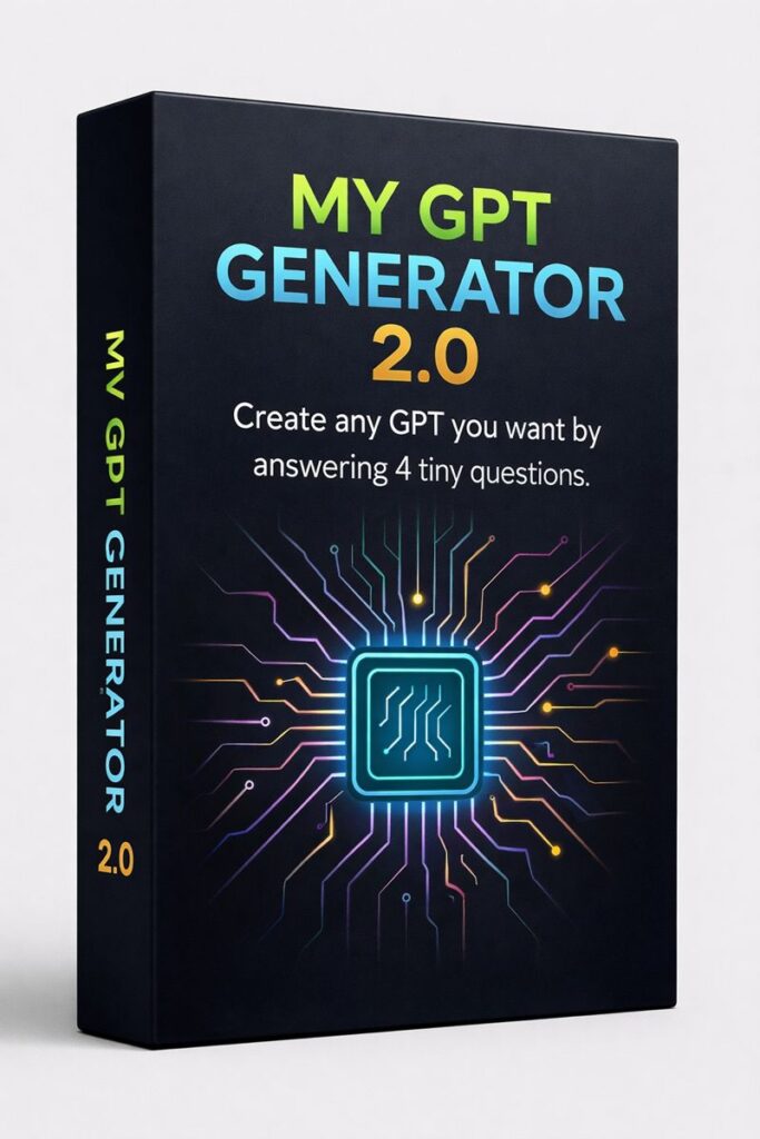 (PLR) My GPT Generator 2.0 (Premium GPT)