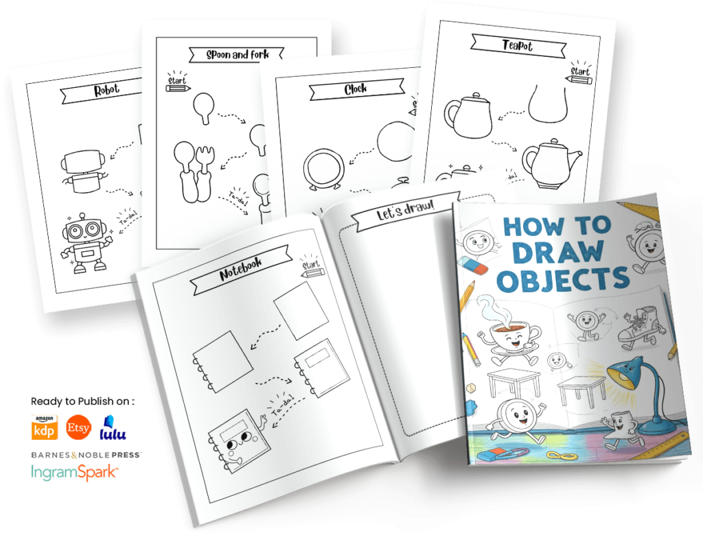 DRAWLY - How to Draw Worksheets for Kids