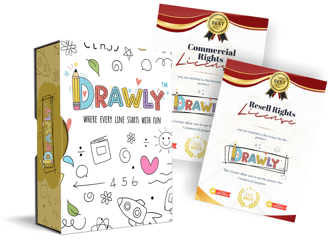 DRAWLY - How to Draw Worksheets for Kids