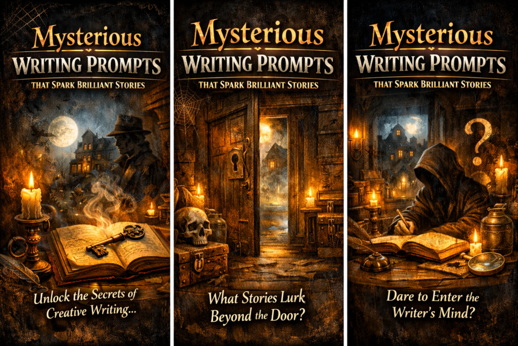 Mysterious Writing Prompts That Spark Brilliant Stories